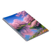 リバーインクルードバイ桜ツリーズチャーム ノートブック (右側)