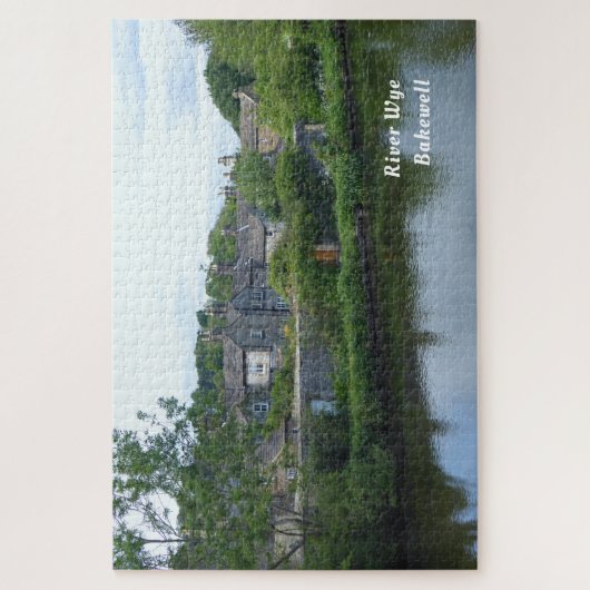 リバーウェイバケウエルダービシャーイングラインシーニック ジグソーパズル (縦)