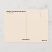 リバーウォークカバーブリッジリトルトンニューハンプシャー ポストカード (裏面)