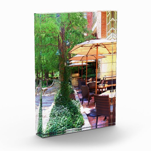 リバーウォークカフェアクリルブロック フォトブロック (左)