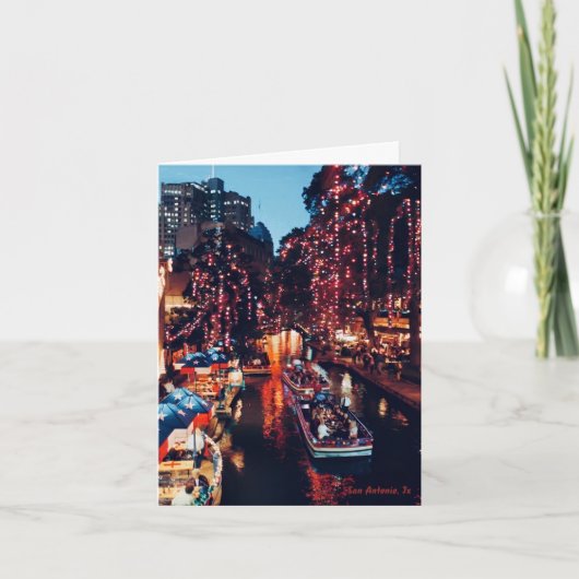 リバーウォーククリスマス カード (正面)