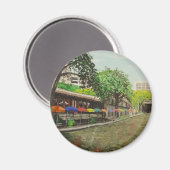 リバーウォークサンアントニオ絵を描TX マグネット (正面/裏面)