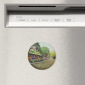 リバーウォークサンアントニオ絵を描TX マグネット (インサイチュ (食洗機))