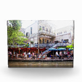 リバーウォークレストランアクリルブロック フォトブロック (正面)