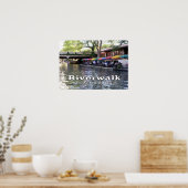 リバーウォーク、サンアントニオ、テキサス州 ポスター (キッチン)