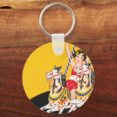 リバーエビーチ日曜日 キーホルダー (正面)