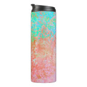 リバーオブファイアオレンジアルコールインク抽象芸術 タンブラー (回転右)