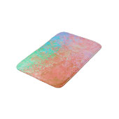 リバーオブファイアオレンジアルコールインク抽象芸術 バスマット (アングル)