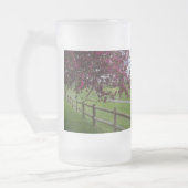 リバーカットイン春すり付きマグカップ フロストグラスビールジョッキ (左)