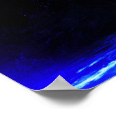 リバーカラフルギャラリーフォレストヴィンテージトロピカル ポスター (角)