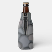 リバーカラフルロックピブルズアート ボトルクーラー (ボトル裏面)