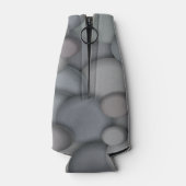 リバーカラフルロックピブルズアート ボトルクーラー (裏面)