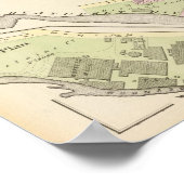 リバーサイドウールミルズアトラスマップ ポスター (角)