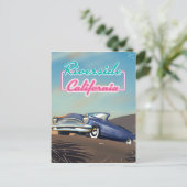 リバーサイドカリフォルニア旅行ポスター ポストカード (スタンド正面)