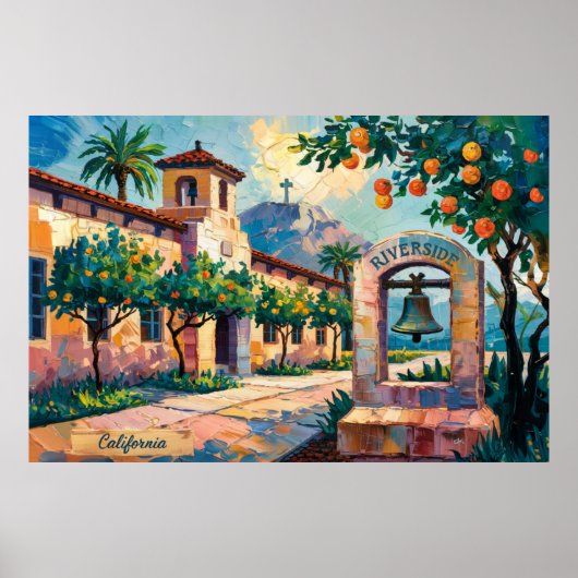 リバーサイドカリフォルニア ポスター (正面)