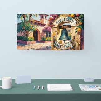 リバーサイドカリフォルニア 横断幕