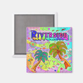 リバーサイドバケーションターゲットマグネット マグネット (正面/裏面)