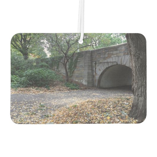 リバーサイドパークアッパーウエストサイドNYCストーンアーチウェイ カーエアーフレッシュナー (裏面)