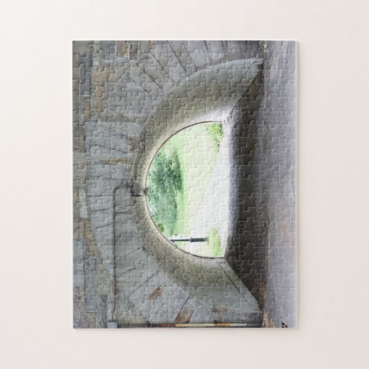 リバーサイドパークアーチウェイマンハッタンニューヨークシティNYC ジグソーパズル (縦)