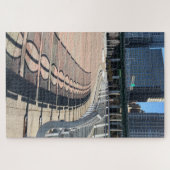 リバーサイドパークピアシャドウズニューヨークシティNYC ジグソーパズル (横)