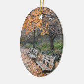 リバーサイドパークマンハッタンアッパーウエストサイドニューヨーク セラミックオーナメント (左)