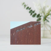 リバーサイドパーク サウス ラスティ サイン ニューヨークシティ NYC ポストカード (スタンド正面)