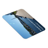 リバーサイドビューインクリスティアンサンド，ノルウェー マグネット (右側)