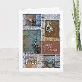 リバーサイドファウンテン姿写真コラージュReno, NV カード