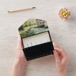 リバーサイドフェアユタリーブック結婚式招待状 オールインワン招待状