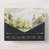 リバーサイドフェアユタリーブック結婚式招待状 オールインワン招待状 (裏面)