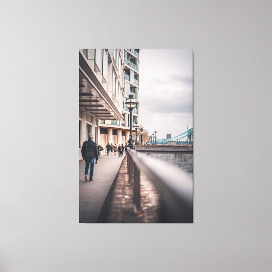 リバーサイドリズム キャンバスプリント (正面)