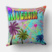 リバーサイドヴィヴィヴィッドロマンス枕 クッション (裏面)