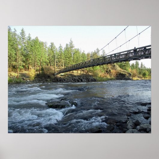 リバーサイド州パークCCCブリッジ – スポケネワ ポスター (正面)