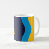 リバーサイド州旗（カリフォルニア州） コーヒーマグカップ (正面右)