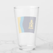 リバーサイド州旗（カリフォルニア州） タンブラーグラス (裏面)