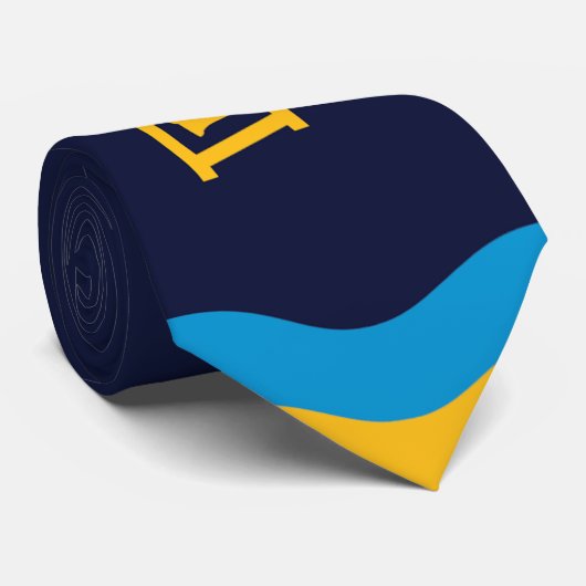 リバーサイド州旗(カリフォルニア州) ネクタイ (ロール)