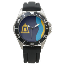 リバーサイド州旗（カリフォルニア州） 腕時計