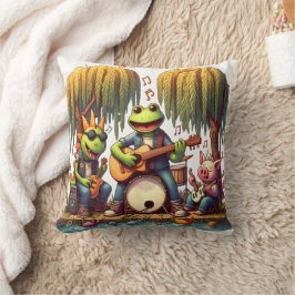 リバーサイド遊パークのロックバンド クッション