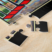 リバーサイド・カリフォルニアからの挨拶 ジグソーパズル (側面)