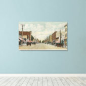 リバーサイド、CAメイン通りビュールージングノース キャンバスプリント (インサイチュ (ウッドフロア))