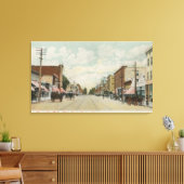 リバーサイド、CAメイン通りビュールージングノース キャンバスプリント (インサイチュ (リビング))