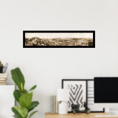 リバーサイドCAヒルフォト1908 ポスター (ホームオフィス)