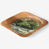 リバーサウス誕生日0365スクエア ペーパープレート (傾斜あり)