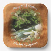 リバーサウス誕生日0365スクエア ペーパープレート (正面)