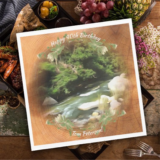 リバーサウス誕生日0365 スタンダードランチョンナプキン