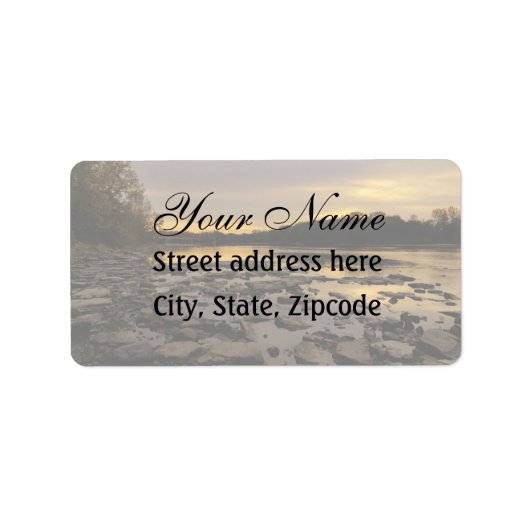 リバーサンライズ ラベル (正面)