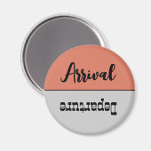 リバーシブルおもしろいコーラルグレー食洗機 マグネット (正面/裏面)