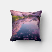 リバーシブルさくら(桜の木)クッション クッション (正面)