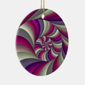 リバーシブルのコイル セラミックオーナメント (右)