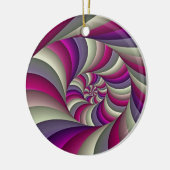 リバーシブルのコイル セラミックオーナメント (左)